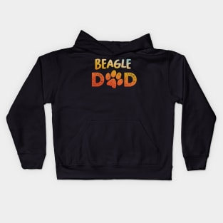 Beagle Dad Kids Hoodie